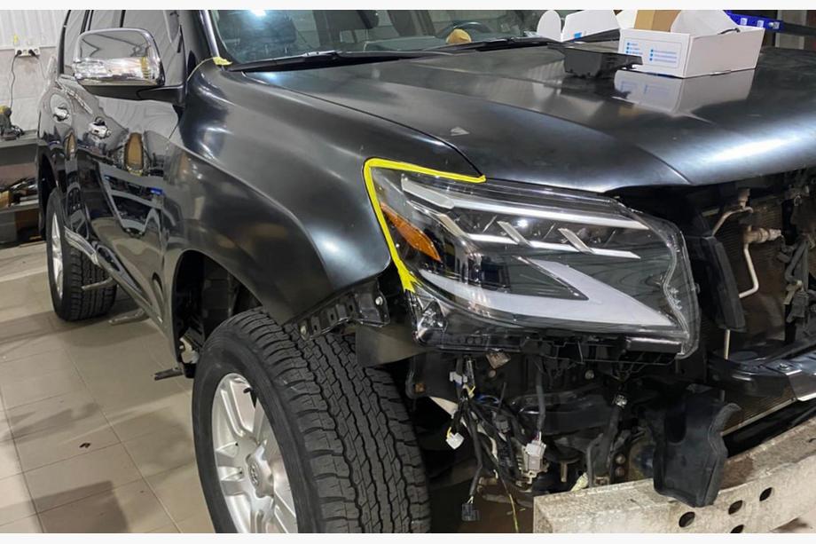 Toyota Land Cruiser Prado 150 2009-2023 Kit de restyling a Lexus GX460 2020 Foto 30