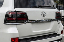 Toyota Land Cruiser 200 2007-2021 Pilotos Traseros 2016-2021 (Sequential Red) foto 1