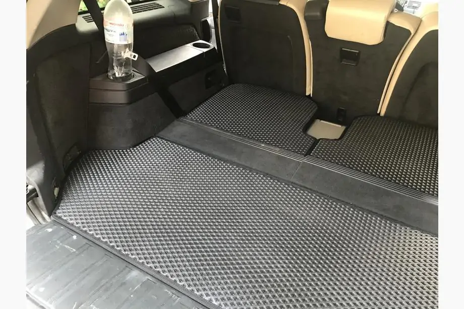Volvo XC90 2002-2014 Alfombrilla de maletero 3 piezas (EVA, negro) Foto 2