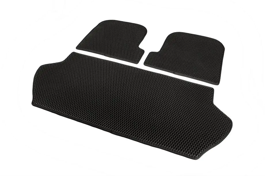 Volvo XC90 2002-2014 Alfombrilla de maletero 3 piezas (EVA, negro) Foto 8