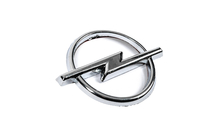 Opel Astra G classic 1998-2012 Emblema (diámetro del círculo 67 mm, rayo 90 mm) foto 3