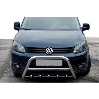 Defensa Delantera WT003-4 (Acero Inoxidable) Volkswagen Caddy 2015-2020 foto 1