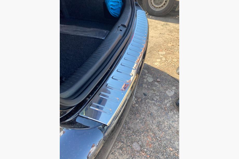 Volkswagen Golf 6 2008-2014 Protector de Parachoques Trasero Carmos (HB, Acero Inoxidable) Foto 2
