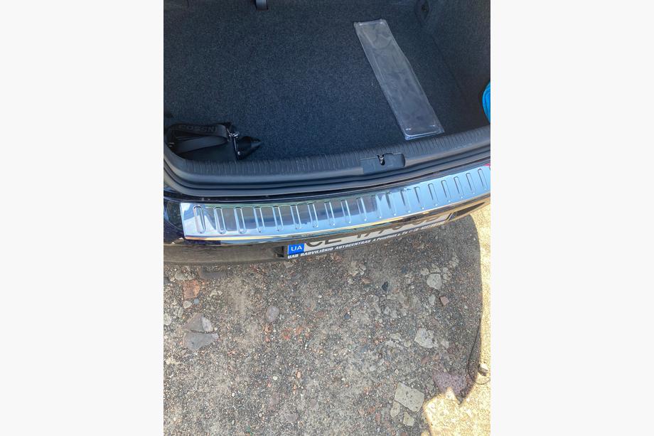 Volkswagen Golf 6 2008-2014 Protector de Parachoques Trasero Carmos (HB, Acero Inoxidable) Foto 3