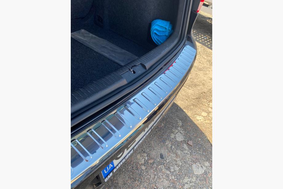 Volkswagen Golf 6 2008-2014 Protector de Parachoques Trasero Carmos (HB, Acero Inoxidable) Foto 4