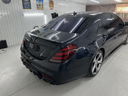 Mercedes S-class W222 2013-2022 Kit de carrocería BRB (negro, 2018+) foto 36