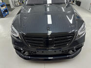Mercedes S-class W222 2013-2022 Kit de carrocería BRB (negro, 2018+) foto 46