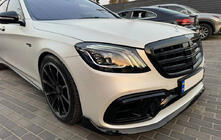 Mercedes S-class W222 2013-2022 Kit de carrocería BRB (negro, 2018+) foto 5