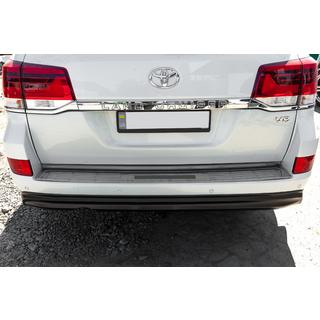 Protector de parachoques trasero 2016-2021 acero inoxidable Toyota Land Cruiser 200 2007-2021 foto 3