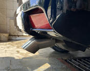Toyota Land Cruiser Prado 150 2009-2023 Cola de Escape Acero Inoxidable foto 1