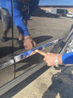 Hyundai Santa Fe 2 2006-2012 Molduras de puerta acero inoxidable (4 uds) foto 8