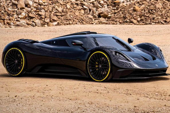 El nuevo Chevrolet Corvette sirve como base para un superdeportivo único Foto 2