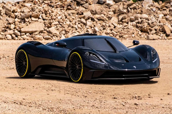 El nuevo Chevrolet Corvette sirve como base para un superdeportivo único Foto 1