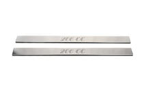 Peugeot 206 1998-2024 Protecciones de umbral Carmos (2 uds, acero inoxidable) foto 2