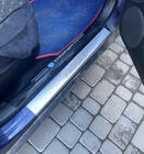 Volkswagen Passat B5 1997-2005 Protecciones de umbral Carmos (4 uds, acero inoxidable) foto 2