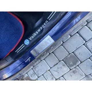 Protecciones de umbral Carmos (4 uds, acero inoxidable) foto 4
