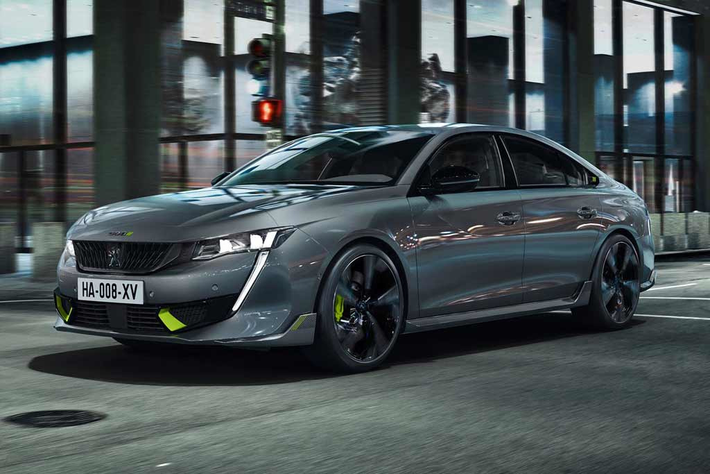 Peugeot se prepara para lanzar una versión cargada del híbrido 508 PSE