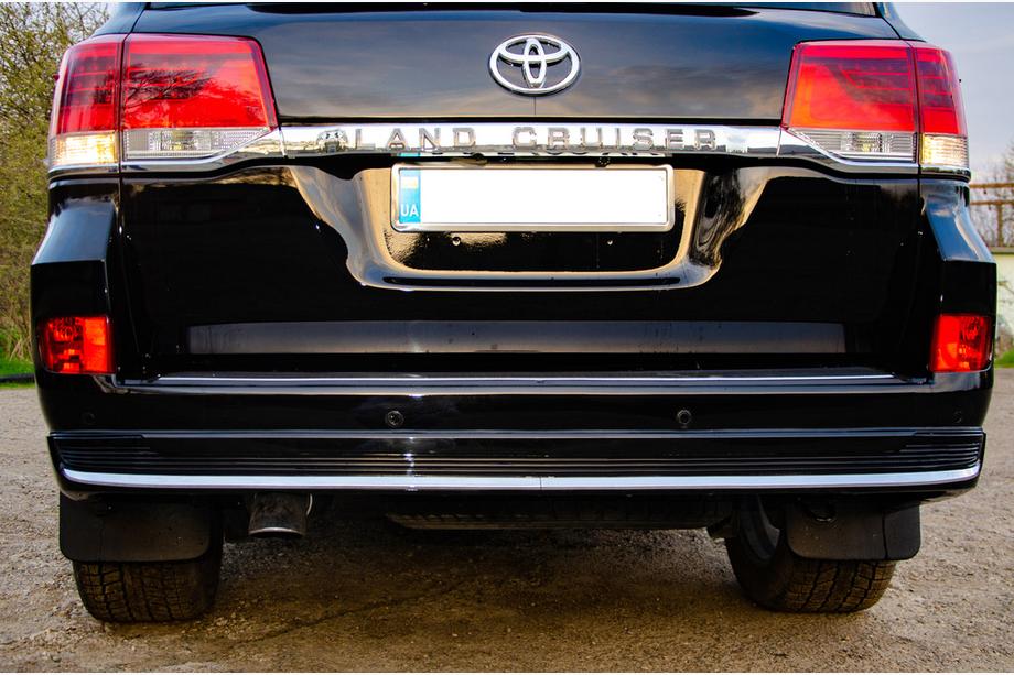 Toyota Land Cruiser 200 2007-2021 Kit de carrocería 2016-2021 (Executive 2021) Negro Foto 19