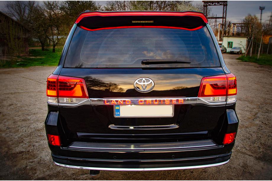Toyota Land Cruiser 200 2007-2021 Kit de carrocería 2016-2021 (Executive 2021) Negro Foto 20