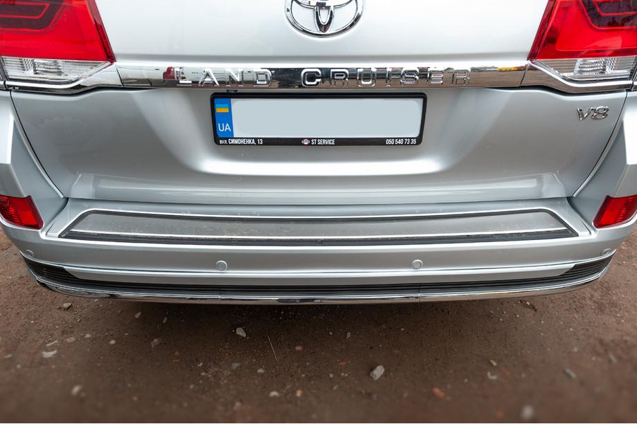 Toyota Land Cruiser 200 2007-2021 Kit de carrocería 2016-2021 (Executive 2021) Negro Foto 11