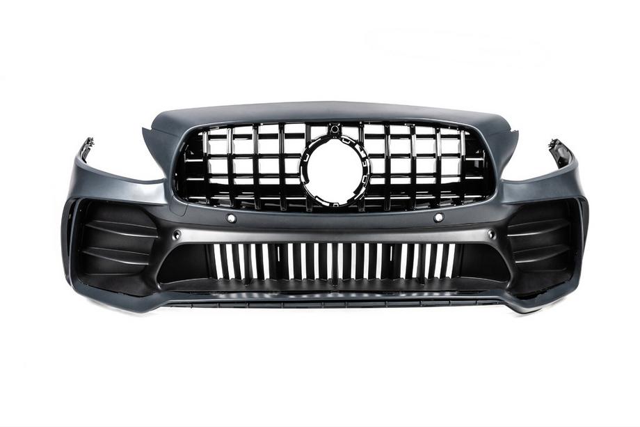 Mercedes C-class W205 2014-2021 Kit de carroceria con parachoques trasero completo (diseño Black Mamba C63GT) Foto 19