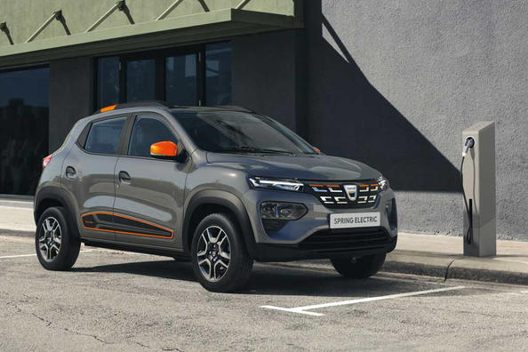 El estreno de la modificación en serie del coche eléctrico Dacia Spring Electric