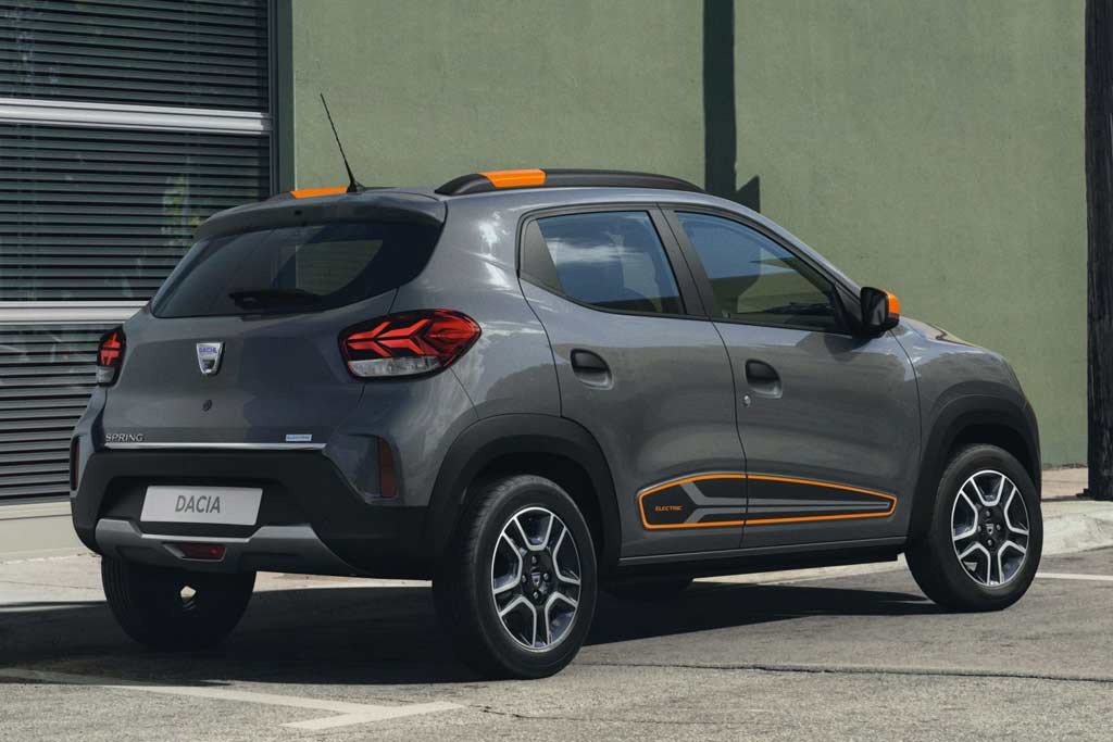 El estreno de la modificación en serie del coche eléctrico Dacia Spring Electric