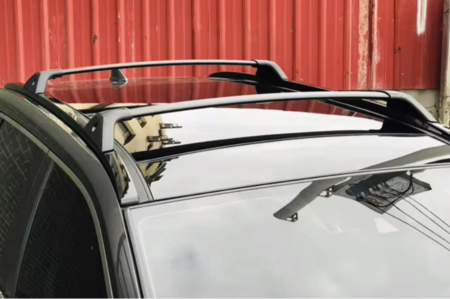 Toyota Rav 4 2019–2025 Barras de techo transversales OEM para rieles de techo integrados (2 uds) Foto 10