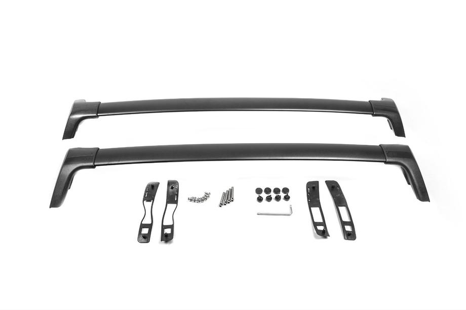 Toyota Rav 4 2019–2025 Barras de techo transversales OEM para rieles de techo integrados (2 uds) Foto 2