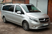 Mercedes Vito/V-class W447 2014- Parrilla Delantera Diamond (2014-2023 para Vito W447) foto 8