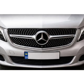 Parrilla Delantera Diamond (2014-2019 para V-Class) Mercedes Vito/V-class W447 2014- foto 1