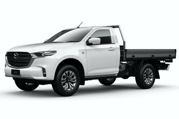 La camioneta pickup Mazda BT-50 recibió modificaciones simplificadas