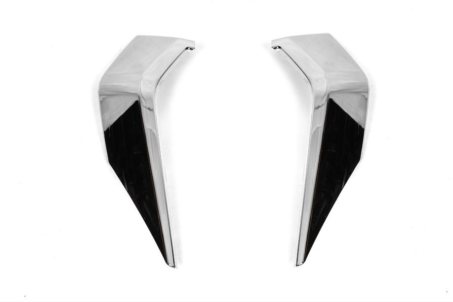 Toyota Land Cruiser Prado 150 2009-2023 Pestañas para faros (2 uds, para reflector) Foto 2