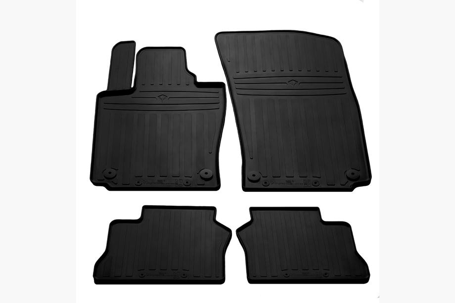 Porsche Panamera 2009-2016 Alfombrillas de goma (4 uds, Stingray Premium) Image