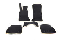 BMW 7 Series F01/F02 2008-2015 Alfombrillas EVA (para F02, Negro) foto 10