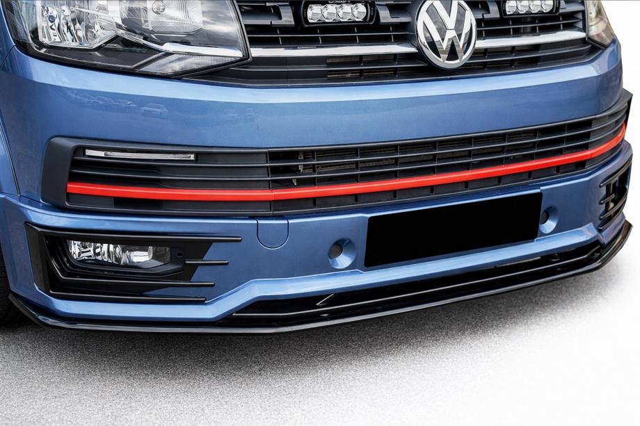 Volkswagen T6 2015-2024 Labio delantero para SportLine 2015-2018 (ABS) Image