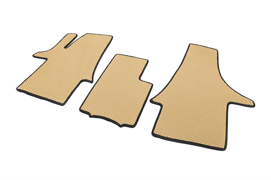 Volkswagen T5 Caravelle 2004-2010 Alfombrillas EVA (beige, delanteras, para 1+1) Foto 2