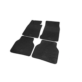 Alfombrillas de goma (4 uds, Polytep) BMW 5 Series E39 1996-2003 foto 2