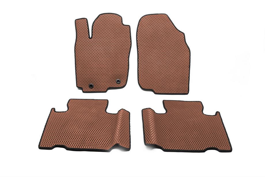 Toyota Rav 4 2013-2018 Alfombrillas EVA (rojo ladrillo) Image