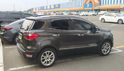 Ford Ecosport 2013-2022 Molduras de puertas acero inoxidable (4 piezas) foto 1