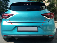 Renault Clio V 2019- Cubiertas Cromadas para Luces Traseras (2 uds, Acero Inoxidable) foto 1