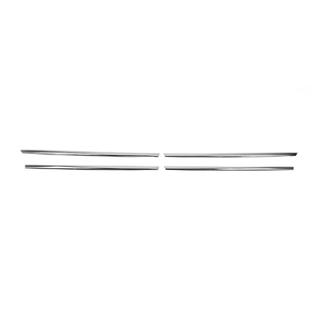 Cubiertas de Parrilla Cromadas 2019+ (4 uds, Acero Inoxidable) Volkswagen T6 2015-2024 foto 2