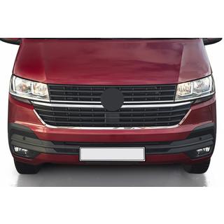 Moldura Cromada Smile para Parrilla Frontal 2019+ (1 ud, Acero Inoxidable) Volkswagen T6 2015-2024 foto 1