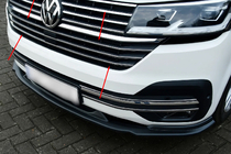 Volkswagen T6 2015-2024 Molduras cromadas para parrilla 2019+ (5 uds, acero inoxidable) foto 1