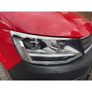 Pestañas Faros Acero Inoxidable (2 uds) Volkswagen T6 2015-2024 foto 2