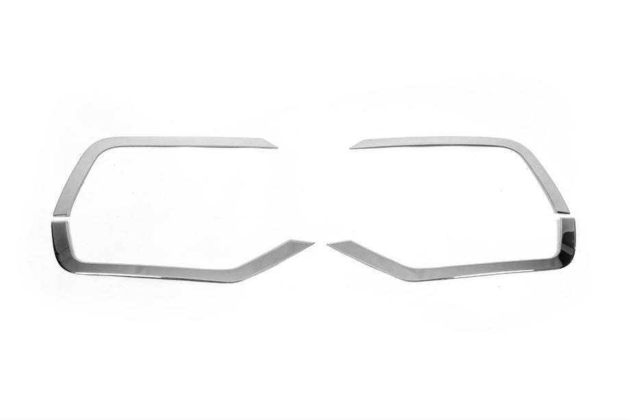 Volkswagen T6 2015-2024 Cubiertas para faros antiniebla 2019+ (4 uds, acero inoxidable) Foto 2