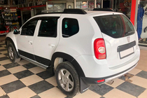 Renault Duster 2008–2017 Extensiones de aletas lisas (8 uds, ABS) EuroCap - Turquía foto 7