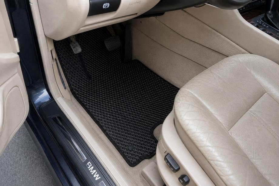 BMW 7 Series E38 1994-2001 Alfombrillas EVA, Negras Image