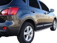 Nissan Qashqai 2010-2014 Tubos Laterales Dobles (2 uds., Acero Inoxidable) foto 2