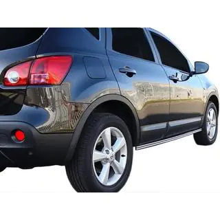 Tubos Laterales Dobles (2 uds., Acero Inoxidable) Nissan Qashqai 2010-2014 foto 2
